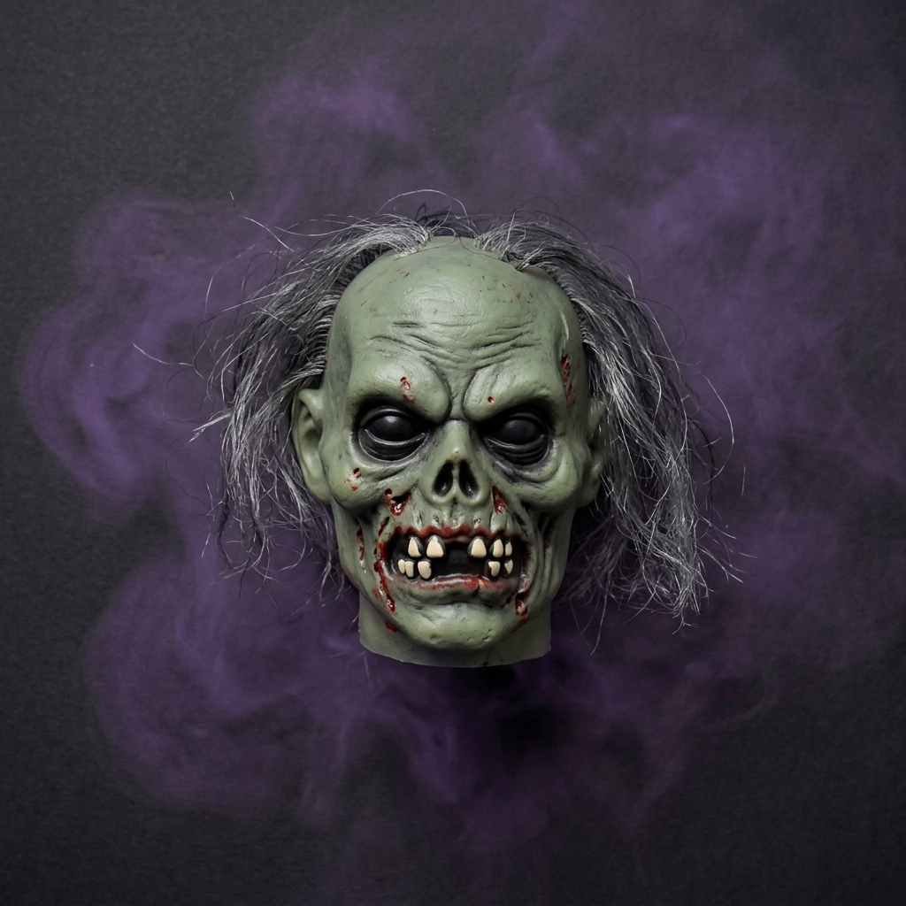 Zombie head collection image